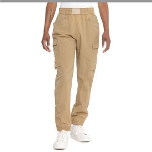 NWT Prana Women’s Crossback active pants in tan. Size Small
